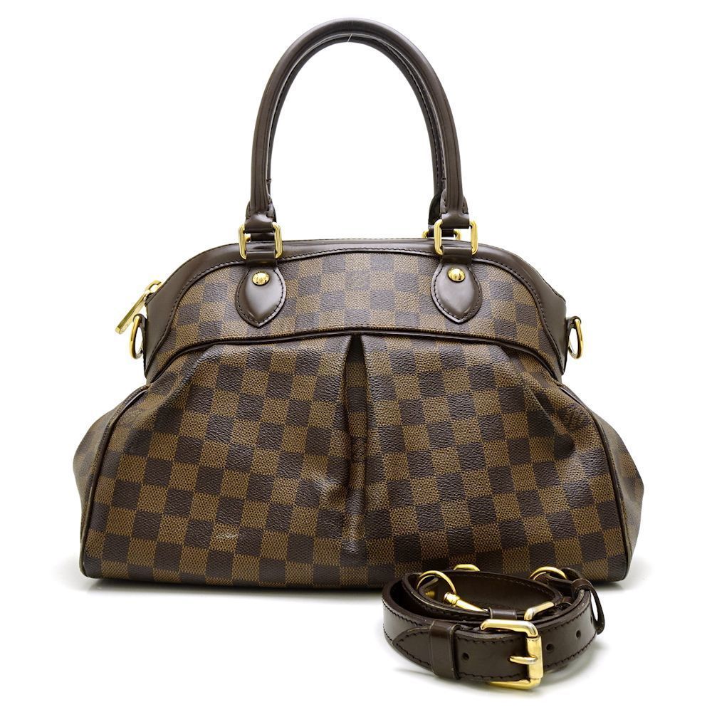 Louis Vuitton Damier Trevi PM Ebene 2WAY Bag